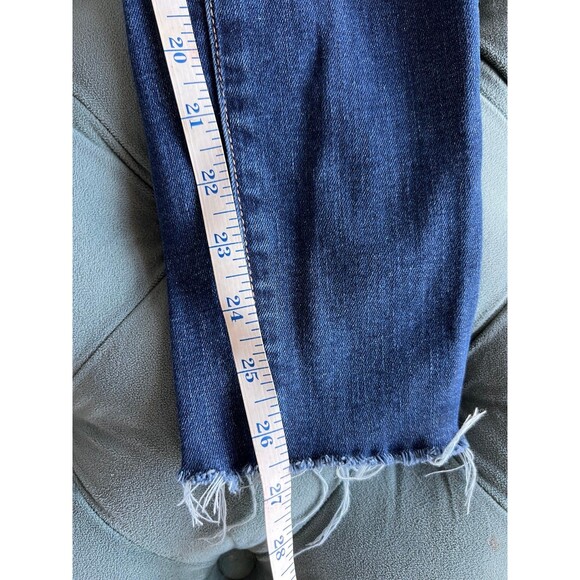 Current/Elliot Womens The Highwaist Stiletto Great Love Destroy Raw Hem sz 27 - Picture 4 of 9